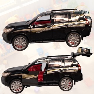 Black Urban Cruiser Die-Cast Car Model with Openable Parts