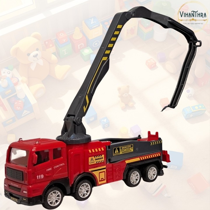Police & Fire Rescue Emergency Vehicle Toy 3-in-1 Set